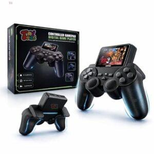 TOYTONIC Handheld Gaming Console for Kids & Adults | 520 Classic Built-in Games | Retro Video Game Player | Portable, Rechargeable, TV Output | Toy & Gift for Boys Girls Ages 6-14 | Mini Game Box